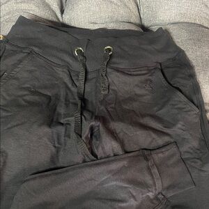 Green Apple Black Jogger Pants